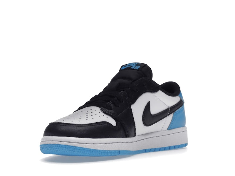 Jordan 1 Retro Low OG Black Dark Powder Blue (Women's) - vue 14