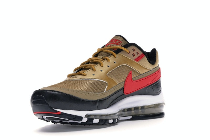 Nike Air Max 97 BW Metallic Gold University Red Black - vue 14
