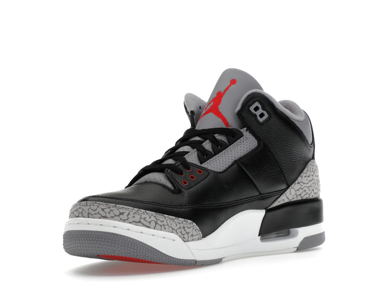 Air Jordan 3 Retro Black Cement (2024) - Black/Fire Red/Cement Grey/Sail - DN3707-010 - 13