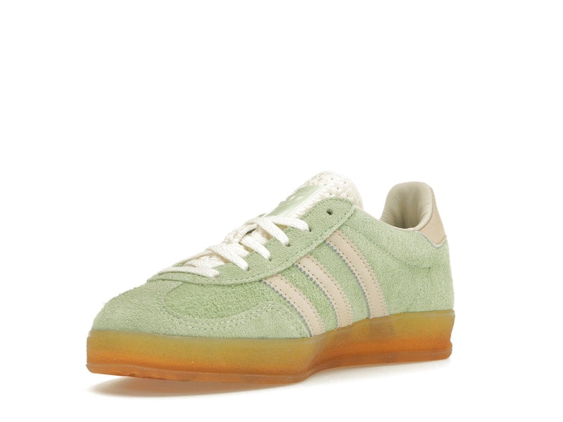 adidas Gazelle Indoor Semi Green Spark (Women's) - Semi Green Spark/Almost Yellow/Cream White - IE2948 - 13