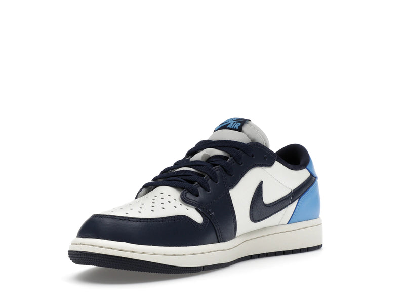 Air Jordan 1 Low OG Obsidian Unc - Obsidian/University Blue-Sail - CZ0790-400 - 13