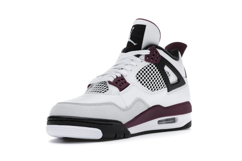 Air Jordan 4 Retro Psg Paris Saint Germain - White/Black-Metallic Gold-Bordeaux - CZ5624-100 - 13