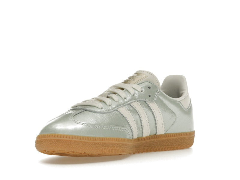 adidas Samba OG Linen Green Metallic (Women's) - Linen Green Metallic/Off White/Cyber Metallic - IG1965 - 13