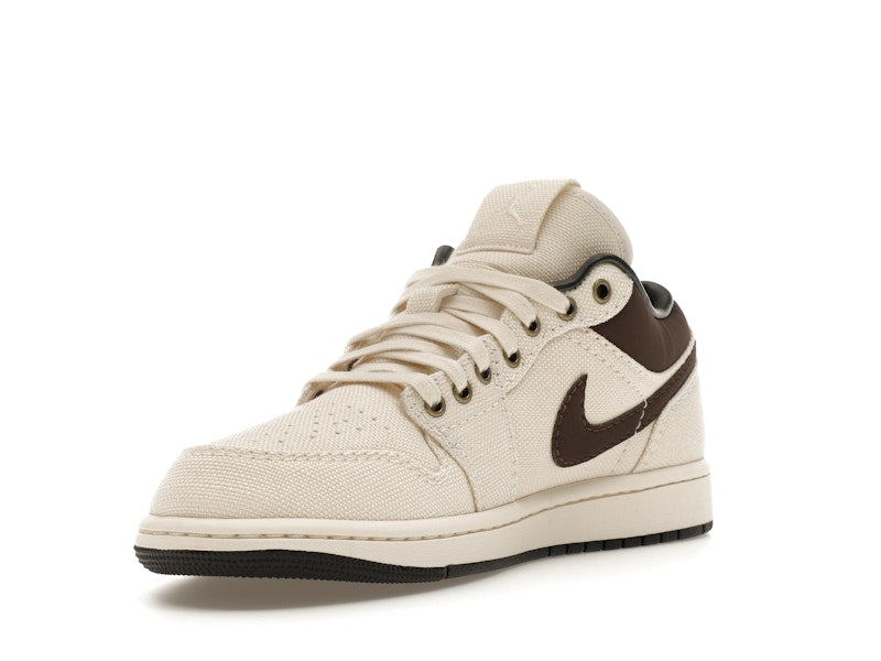 Air Jordan 1 Low Premium Pale Ivory Off Noir Baroque Brown - vue 13