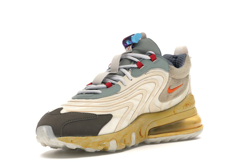 Nike Air Max 270 React Travis Scott - Light Cream/Dark Hazel-Mica Green-Starfish - CT2864-200 - 13