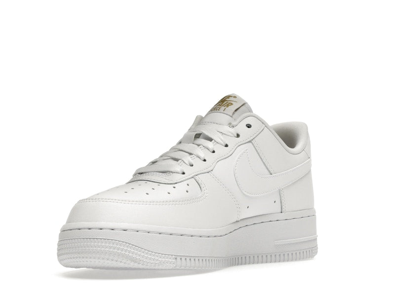 Nike Air Force 1 Low LX White Pendant (Women's) - White/White-Metallic Gold-Flat Gold - DD1525-100 - 13