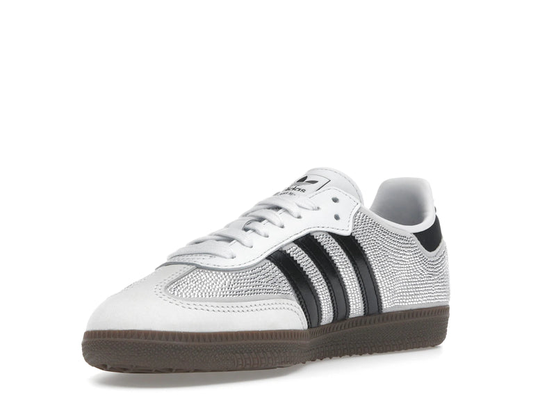 Adidas Samba OG Rhinestone Crystal White Silver - Crystal White/Crystal White/Silver Metallic - IH9055 - 13