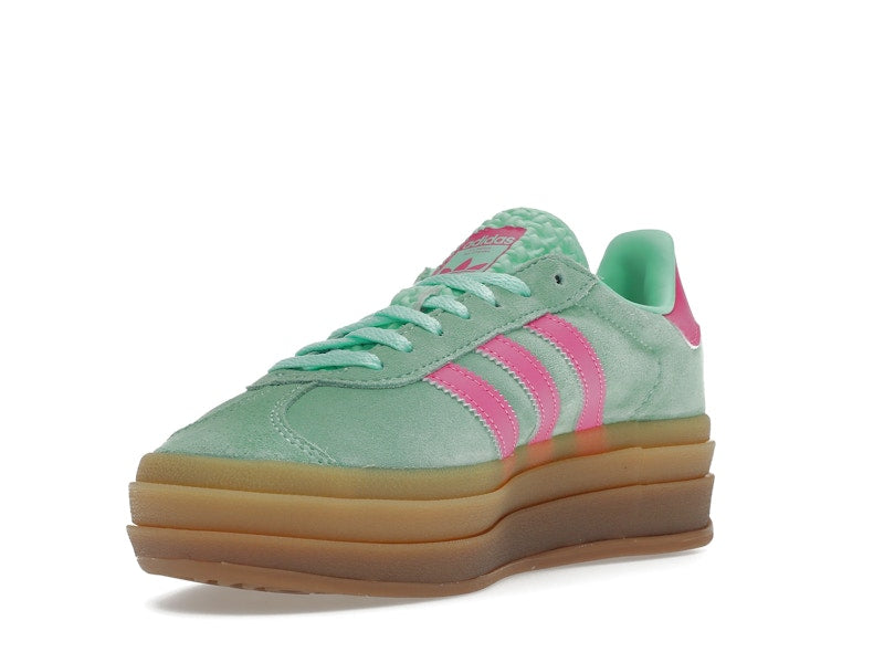 adidas Gazelle Bold Pulse Mint Pink (Women's) - Pulse Mint/Screaming Pink/Gum - H06125 - 13