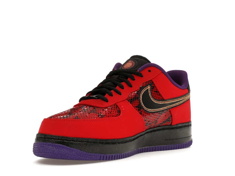 Nike Air Force 1 Low Year of the Snake - Sail/Jade Horizon/Light Bone/University Red/Metallic Gold/Sail - HV5979-130 - 13