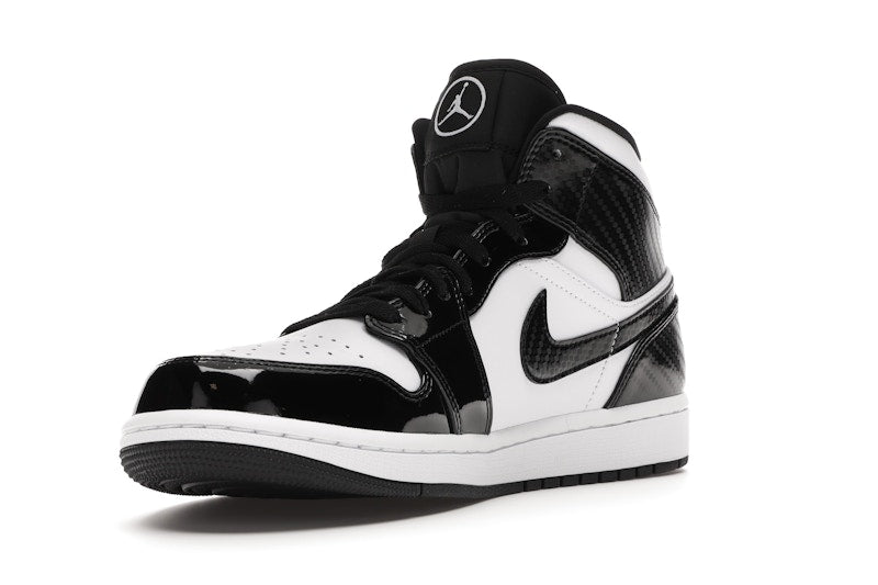 Air Jordan 1 Mid Carbon Fiber - Black/White-Black - DD1649-001 - 13