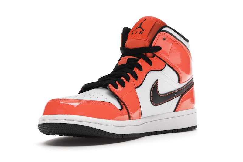 Air Jordan 1 Mid SE Turf Orange - Turf Orange/Black/White - DD6834-802 - 13