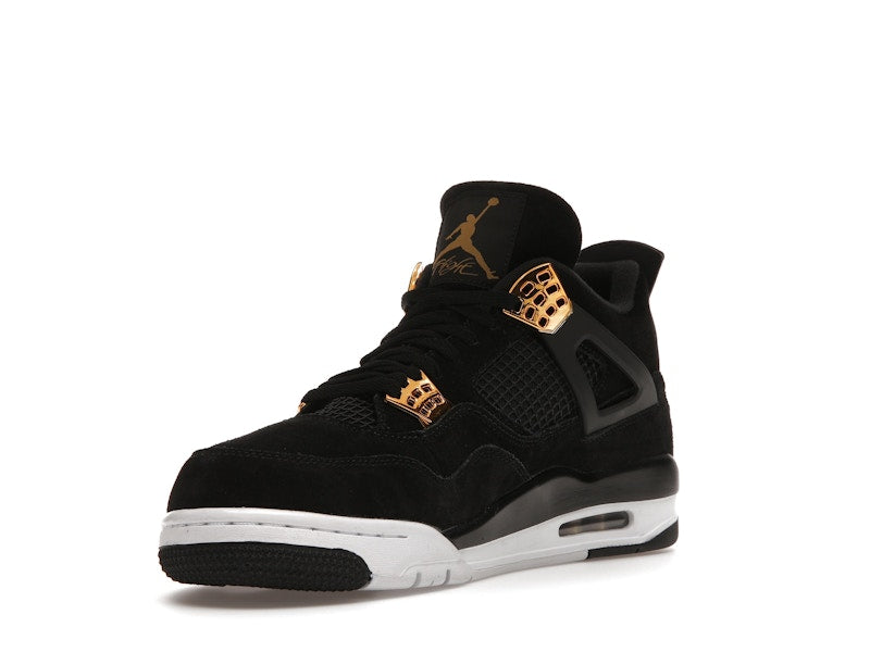 Air Jordan 4 Retro Royalty - Black/Metallic Gold-White - 308497-032 - 13