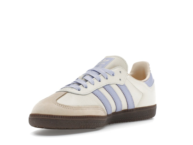 adidas Samba OG Cream White Violet (Women's) - Cream White/Violet Tone/Sand Strata - JI2678 - 13