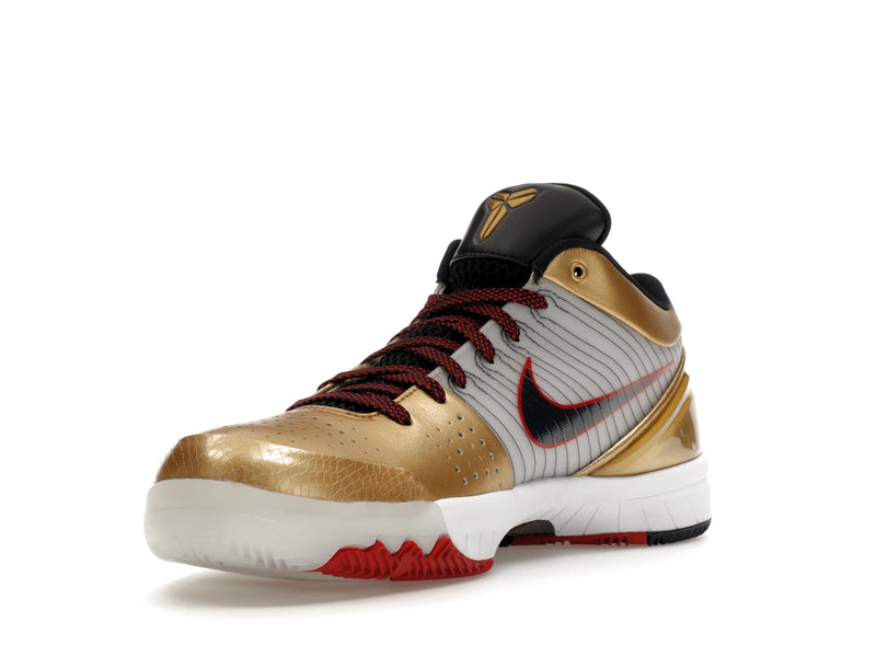 Nike Kobe 4 Protro Gold Medal (2024) - White/Dark Obsidian/Varsity Red/Metallic Gold - FQ3544-100 - 13
