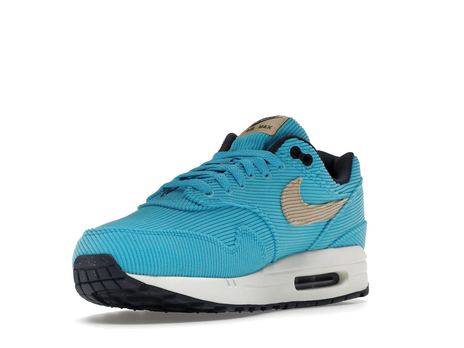 Nike Air Max 1 Corduroy Baltic Blue - Baltic Blue/Sesame-Gridiron-Sail - FB8915-400 - 13