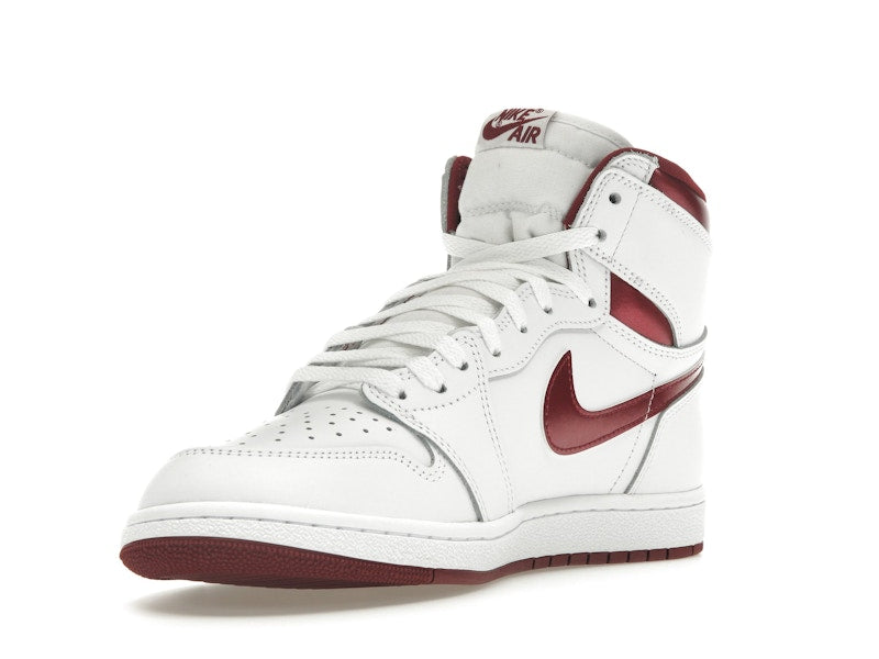 Air Jordan 1 Retro High 85 OG Metallic Burgundy - White/Team Red/White - BQ4422-161 - 13