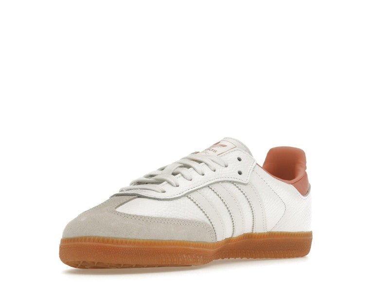 adidas Samba OG White Wonder Clay Gum (Women's) - Cloud White/Wonder Clay/Crystal White - IG5932 - 13