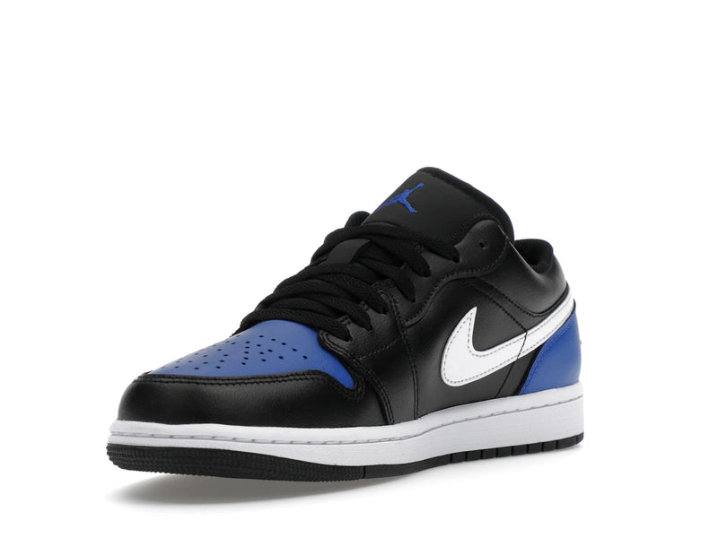 Air Jordan 1 Low Black Royal Toe - Black/White/Game Royal - 553558-042 - 13