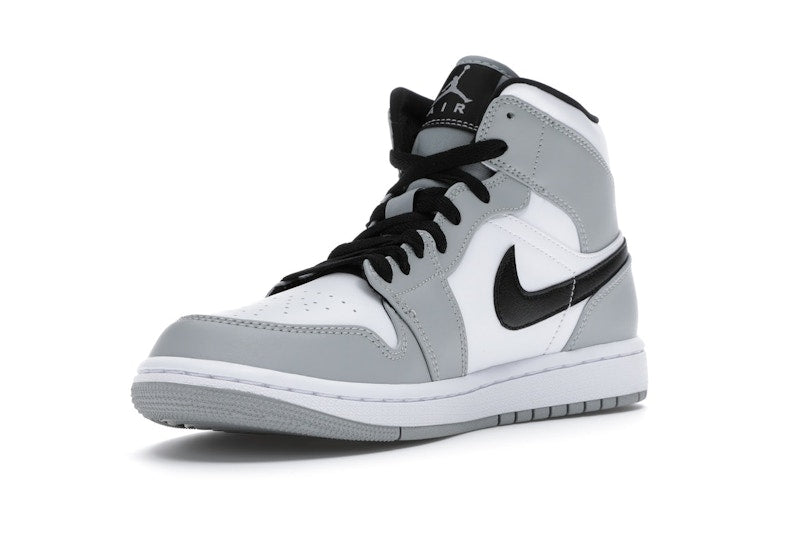 Air Jordan 1 Mid Light Smoke Grey - weergave 13