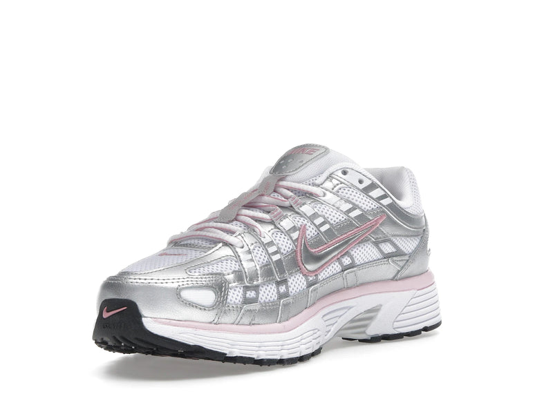 Nike P 6000 White Elemental Pink - White/Elemental Pink/Black/Metallic Silver - BV1021-108 - 13