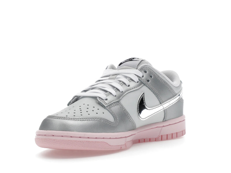 Nike Dunk Low Lx Metallic Silver Pink Foam - Photon Dust/Metallic Silver-Pink Foam-Medium Soft Pink - HM3698-006 - 13
