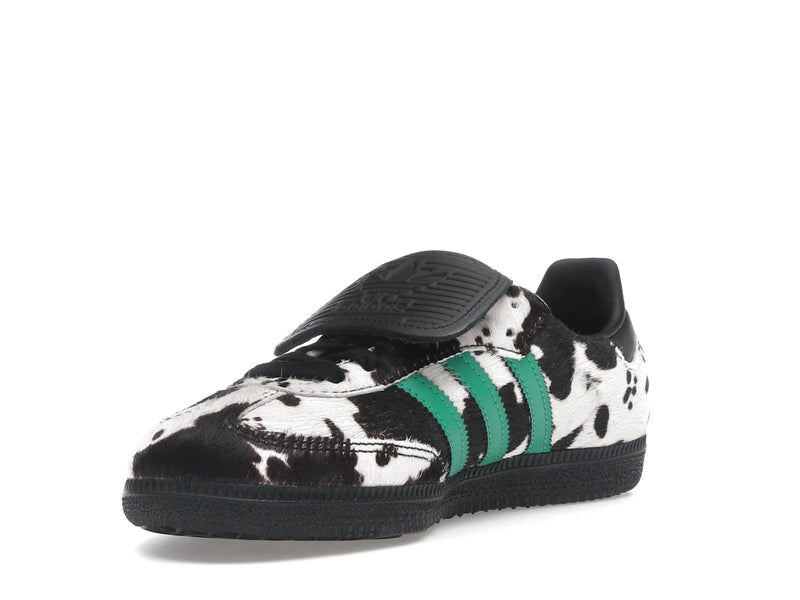 Adidas Samba Lt Cow Print Black White - Black/White/Collegiate Green - JS3930 - 13
