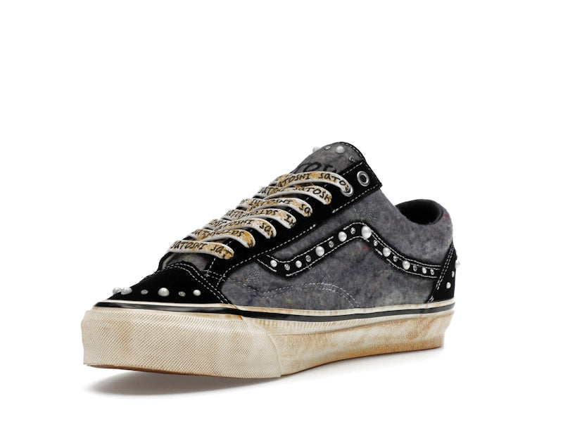 Vans OTW Old Skool Reissue 36 Satoshi Nakamoto Pearlized Speckled Moving Blanket Grey - widok 14