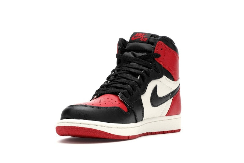 Air Jordan 1 Retro High Bred Toe - Gym Red/Black-Summit White - 555088-610 - 13