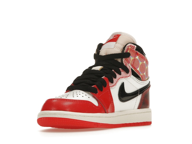 Air Jordan 1 Retro High OG Spider-Man Across the Spider-Verse (PS) - University Red/Black/White - DV1749-601 - 13