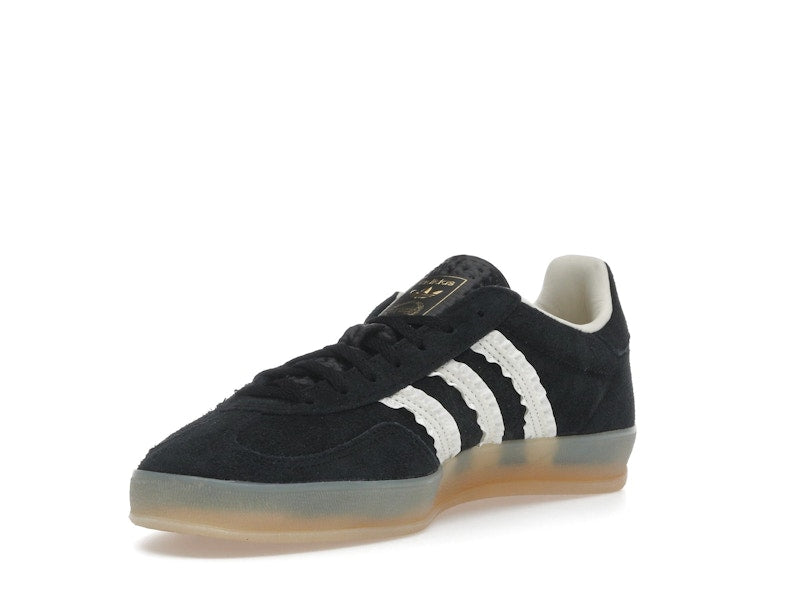 adidas Gazelle Indoor Core Black Cream White Gum (Women's) - Core Black/Cream White/Gum - JS1412 - 13