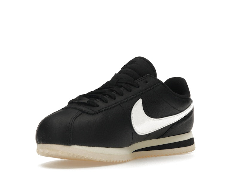 Nike Cortez 23 Premium Black Sail (Women's) - Black/Sail/Alabaster - FB6877-001 - 13