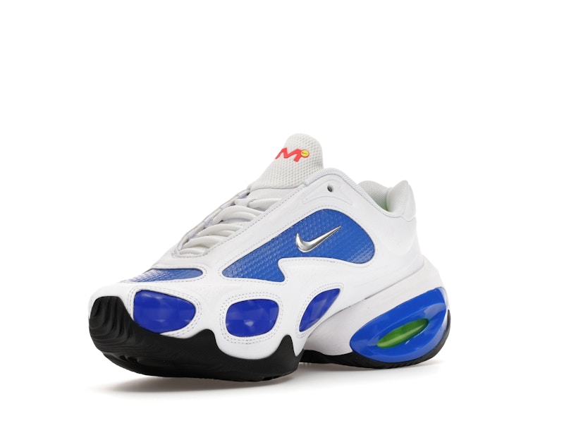 Nike Air Max Muse Veneda Carter White Racer Blue (Women's) - White/Metallic Silver/Racer Blue/Light Racer Blue/Bright Crimson/Black - HV9929-100 - 13