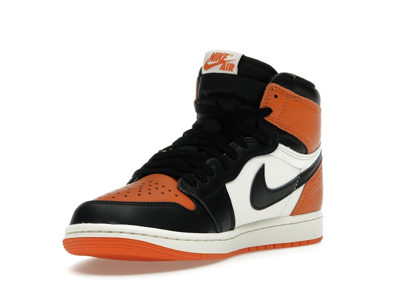Air Jordan 1 Retro High OG Shattered Backboard (2025) - Black/Black-Sail-Starfish - DZ5485-008 - 13