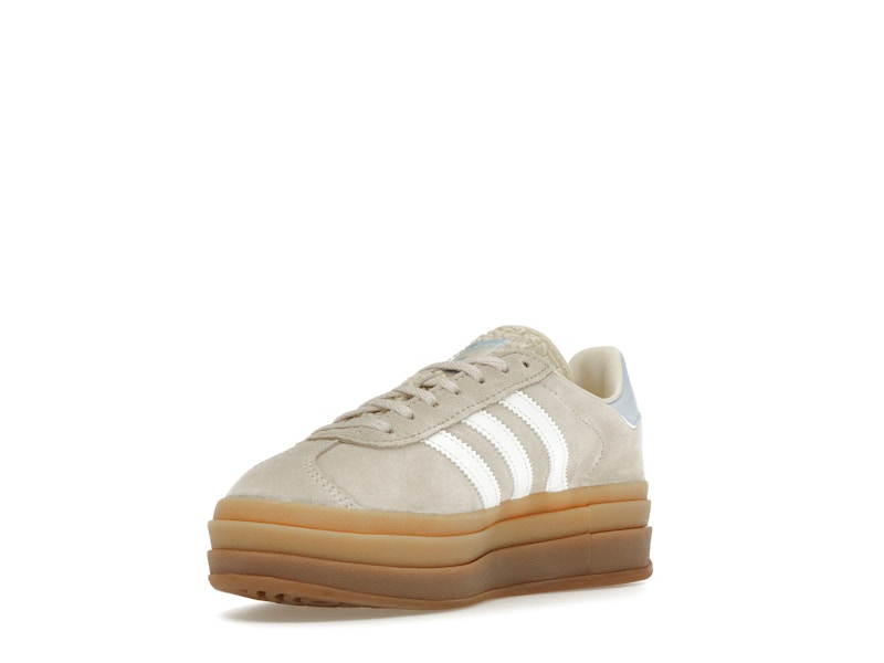 adidas Gazelle Bold Wonder White Clear Sky (Kids) - Wonder White/Cloud White/Clear Sky - JH5540 - 13