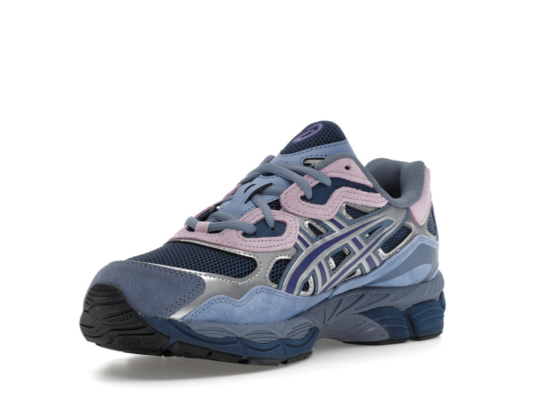 Asics Gel Nyc Blue Pink Silver - Blue/Pink/Silver - 1203A785-400 - 13