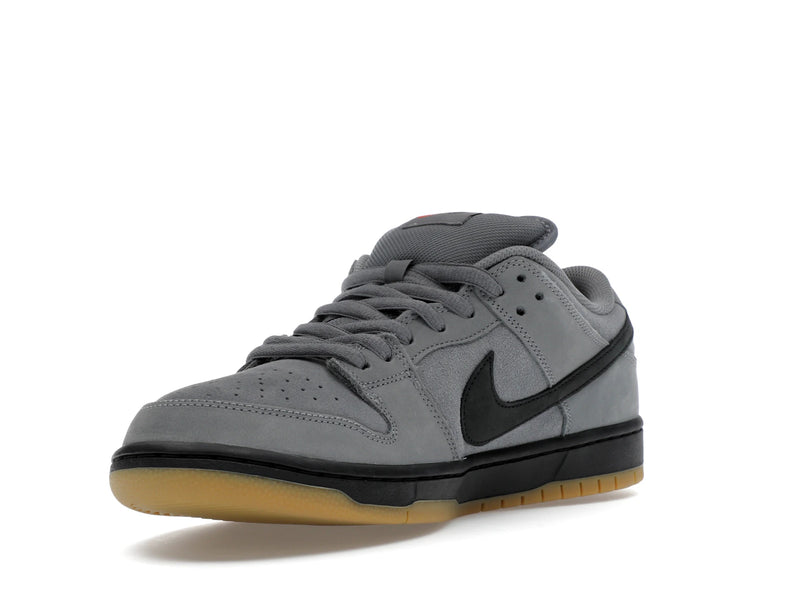Nike SB Dunk Low Pro Cool Grey - Cool Grey/Black/Cool Grey/Dark Grey/Gum Light Brown/Safety Orange - FJ1674-002 - 13