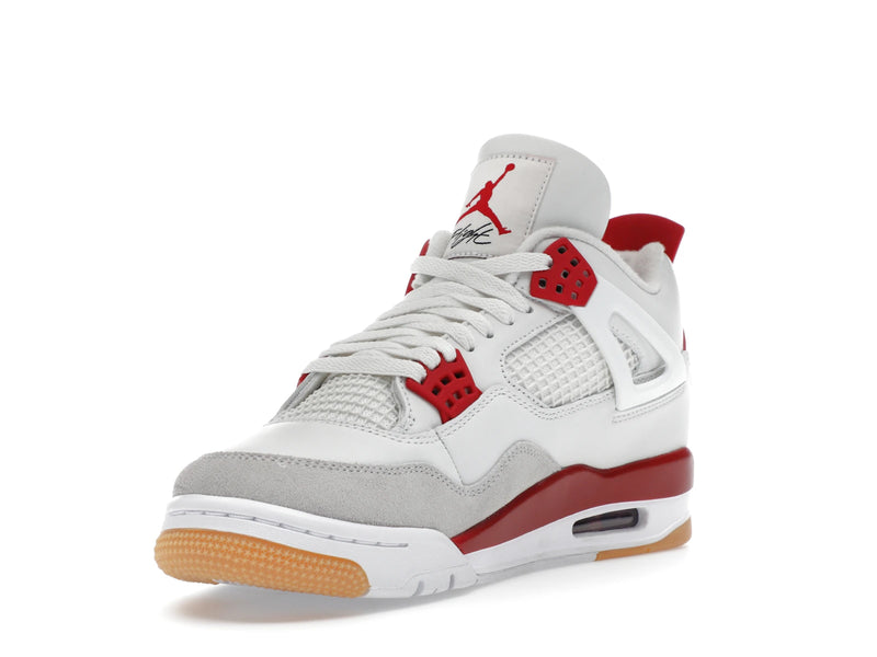 Air Jordan 4 Retro SB Varsity Red - Summit White/Varsity Red-Neutral Grey-Gum Yellow - DR5415-106 - 13