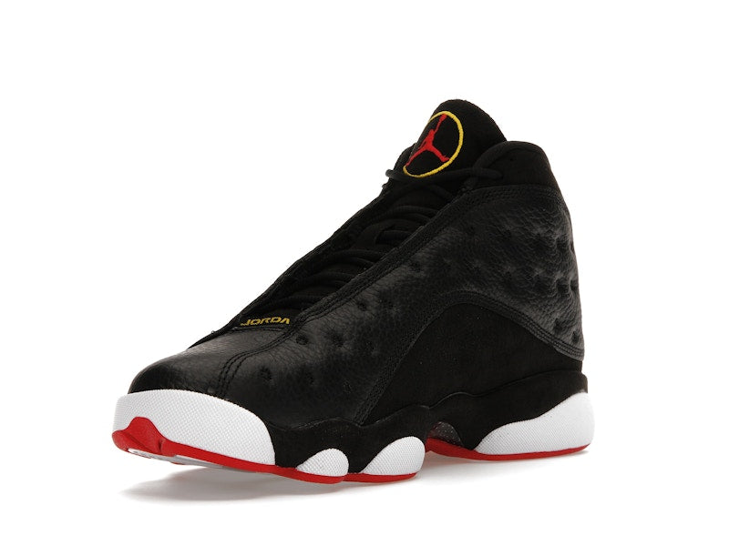 Air Jordan 13 Retro Playoffs (2023) - Black/Varsity Red-White-Vibrant Yellow - 414571-062 - 13