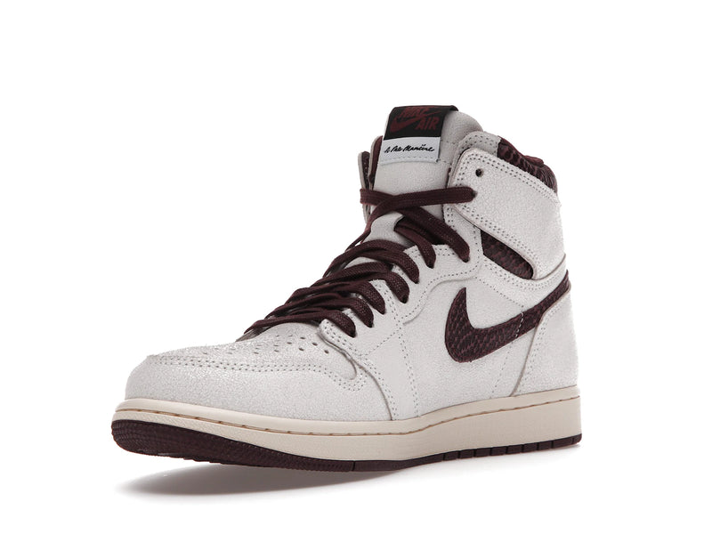 Air Jordan 1 Retro High OG A Ma Maniere - Sail/Burgundy Crush - DO7097-100 - 13