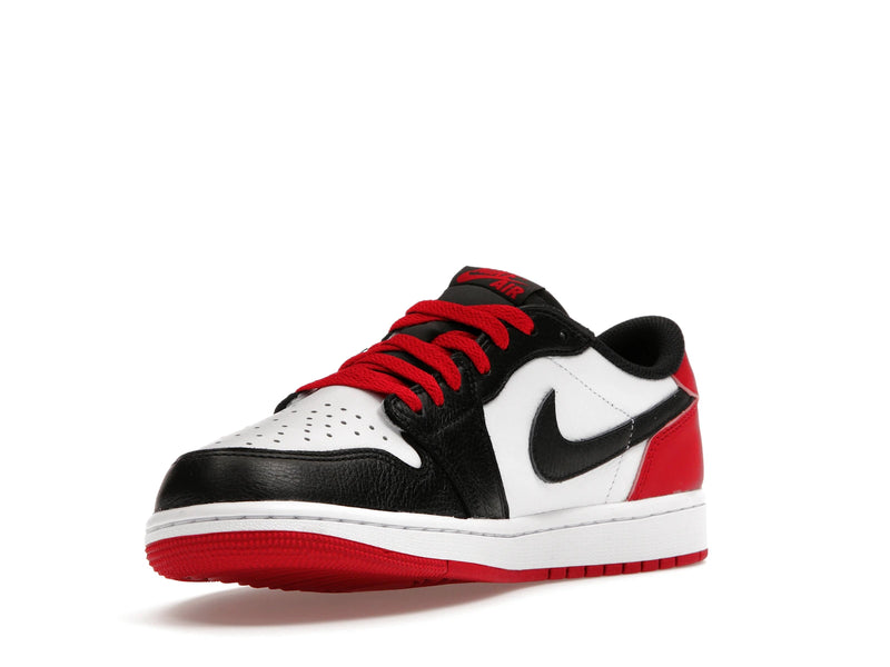Air Jordan 1 Retro Low OG Black Toe - White/Black/Varsity Red - CZ0790-106 - 13