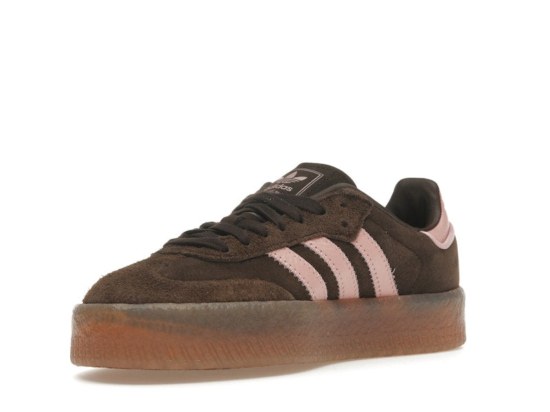 adidas Sambae Dark Brown Wonder Mauve (Women's) - vue 14