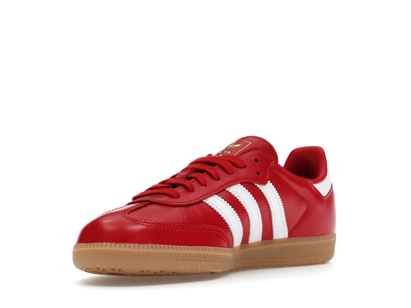 Adidas Samba OG Better Scarlet White - Better Scarlet/Cloud White/Gum - JR0881 - 13
