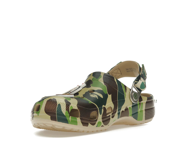 Crocs Classic Clog A Bathing Ape Bape Abc Camo Green - ABC Camo/Green - 209627-212 - 13