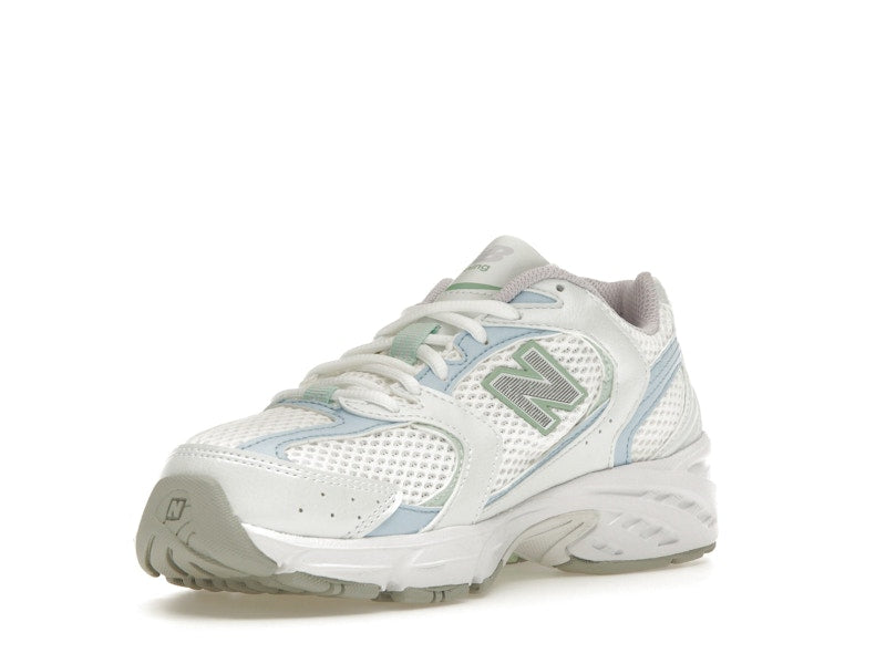 New Balance 530 White Light Chrome Blue Clay Ash - White/Light Chrome Blue/Clay Ash - MR530PC - 13