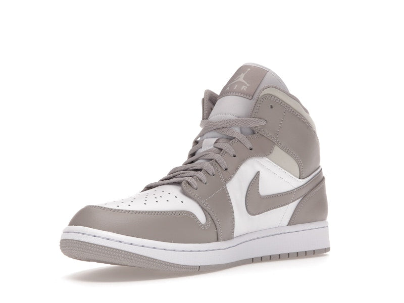 Air Jordan 1 Mid Linen - White/Linen-Linen - 554724-082 - 13