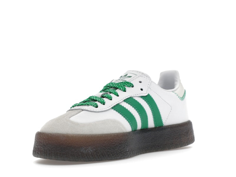 adidas Sambae Cloud White Green (Women's) - Cloud White / Green / Off White - IE9105 - 13