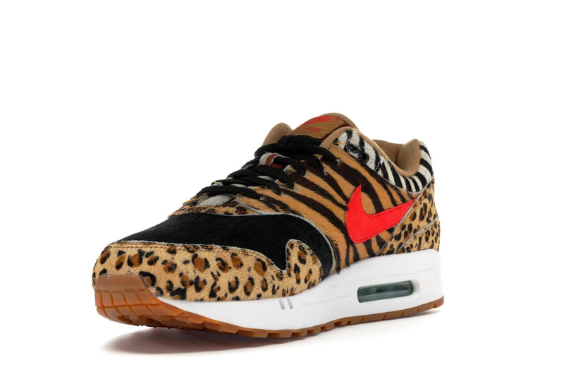 Nike Air Max 1 Atmos Animal Pack 2 (2018) Black Box - Wheat/Sport Red-Bison-Classic Green - AQ0928-700 - 13