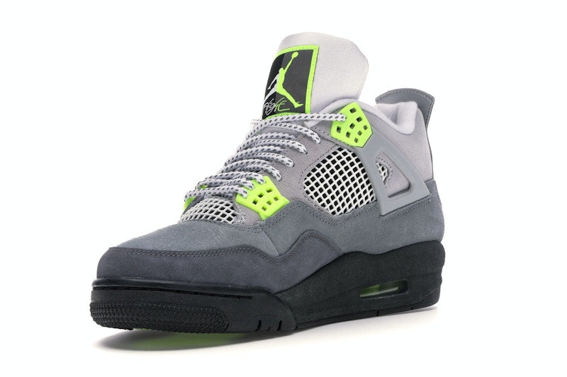 Air Jordan 4 Retro SE Neon - Cool Grey/Volt-Wolf Grey-Anthracite - CT5342-007 - 13