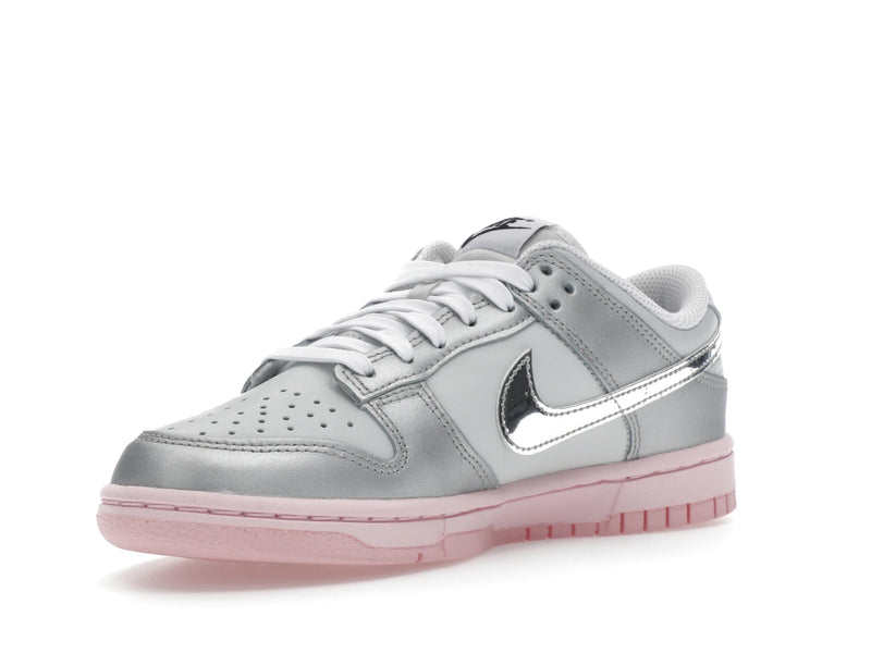 Nike Dunk Low Lx Metallic Silver Pink Foam - Photon Dust/Metallic Silver-Pink Foam-Medium Soft Pink - HM3698-006 - 14