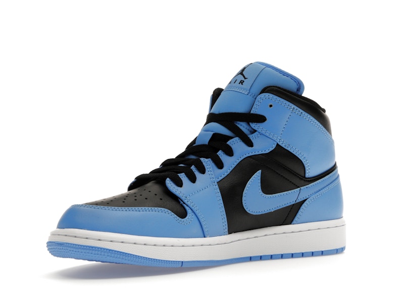 Air Jordan 1 Mid Azul Universitario Negro - vista 14